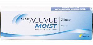 1-Day Acuvue Moist Линзы -8,0 радиус: 8.5