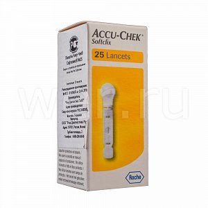 Accu-Chek Softclix Ланцеты 25 шт