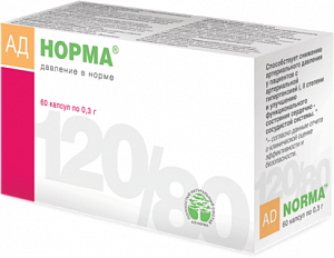 АД Норма капсулы 300 мг 60 шт. (БАД)
