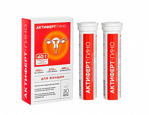 Актиферт-Гино таблетки быстрорастворимые 3,8 г 30 шт. (БАД)
