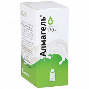 Алмагель суспензия для приема внутрь 170 мл флакон