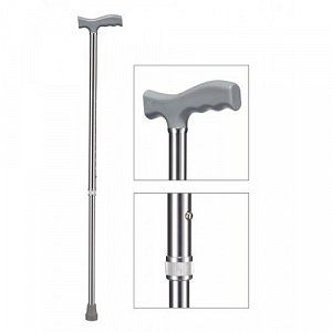 B.Well Трость классическая опорная WR-411 Серебро