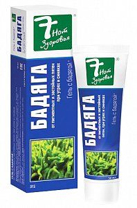 Бадяга гель от застойных пятен 50 мл 7 Нот здоровья