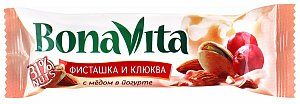 Батончик Бона Вита Орех в йогурте фрукт/мед