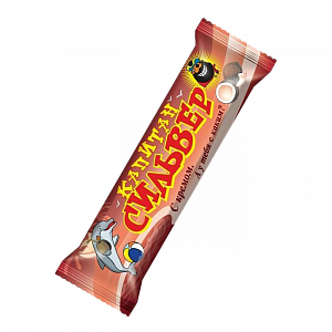 Батончик Капитан Сильвер 50 г витаминный кокос с кремом в шоколадной глазури