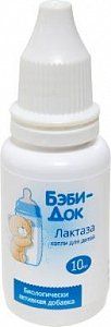 Бэби-Док лактаза капли для детей 10 мл (БАД)