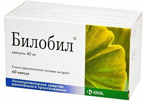 Билобил капсулы 40 мг 60 шт.