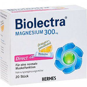 Биолектра магнезиум саше 300 мг 20 шт. апельсин (БАД)