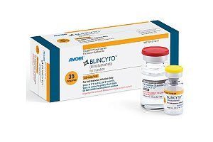 Блинцито порошок для приготовления концентрата для раствора для инфузий 35 мкг в комплекте с раствором стабилизатора