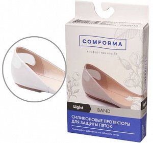 Comforma Протектор Band силиконовый для пяток универсальный C1413
