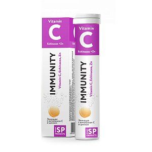 Эхинацея с витамином С и цинком SP таблетки шипучие 20 шт. Малкут (БАД)