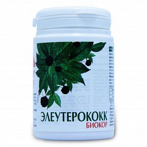 Элеутерококк драже 180 мг 100 шт. Биокор (БАД)