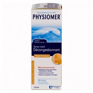 Физиомер спрей назальный гипертонический 135 мл для взрослых и детей от 2 лет