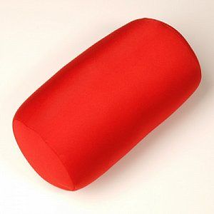 Fosta Подушка под голову 30х15 см валик Красная
