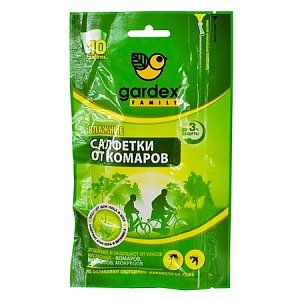 Gardex Family салфетки от комаров 150 мл