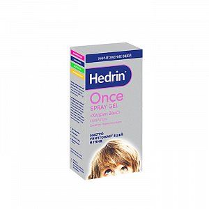 Hedrin Once Средство педикулицидное спрей гель 60 мл
