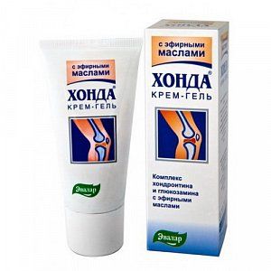 Хонда крем-гель с роллером 50 мл для суставов и позвоночника Эвалар