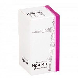 Иритен концентрат для приготовления раствора для инфузий 20 мг/мл флакон 5 мл 1 шт.