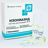 Изониазид раствор для инъекций 10% ампулы 5 мл 10 шт.