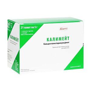 Калимейт порошок для приготовления суспензии для приема внутрь 5 г пакет 21 шт.