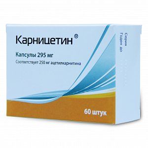 Карницетин капсулы 295 мг 60 шт.