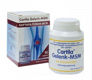 Картила Геленк-МСМ таблетки 90 шт. (БАД)
