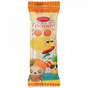Леденцы Петушок с цинком и витамином С Тропические фрукты 17 г