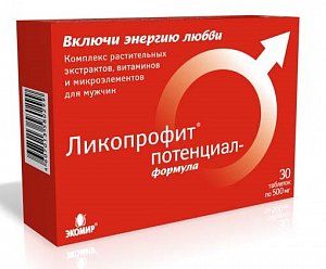 Ликопрофит потенциал-формула капсулы 30 шт.