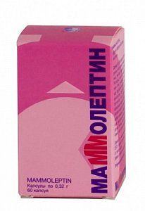 Маммолептин капсулы 0,32 г 60 шт.