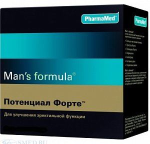 Менс формула Потенциал Форте капсулы 15 шт. (БАД)