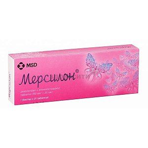 Мерсилон таблетки 21 шт.