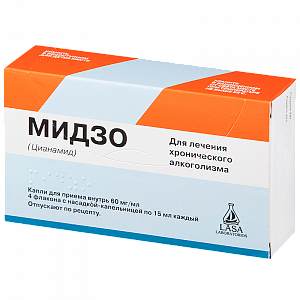 Мидзо капли для приема внутрь 60 мг/мл 15 мл флакон-капельница 4 шт.