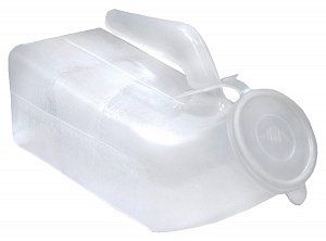 Мочеприемник мужской полимерный типа Утка