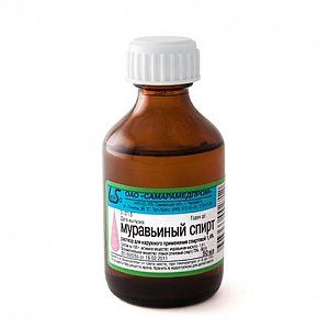 Муравьиный спирт раствор для наружного применения спиртовой 1,4% флакон 50 мл Йодные технологии и маркетинг
