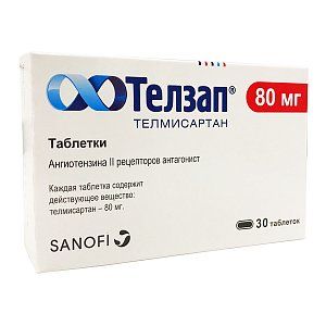 Телзап таблетки 80 мг 30 шт.